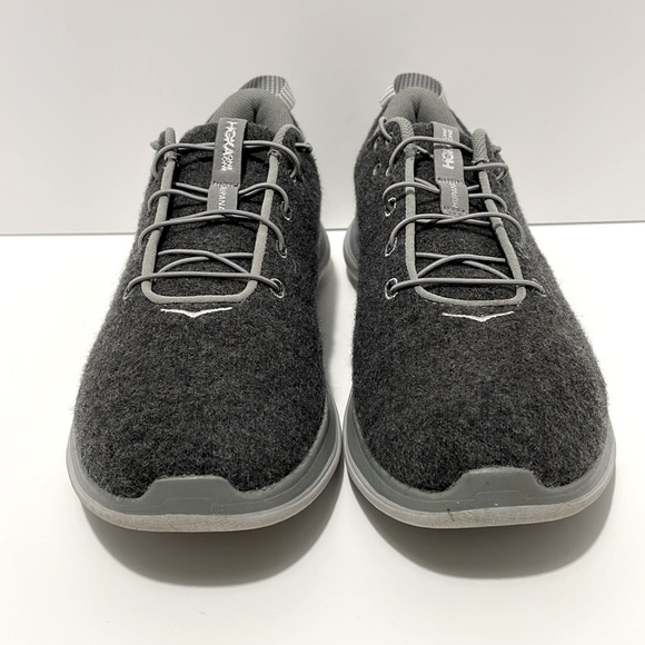 🦅HOKA ONE ONE Hupana Flow Wool Women’s Sneaker w Speed Laces Size 9 EUC - Picture 4 of 15